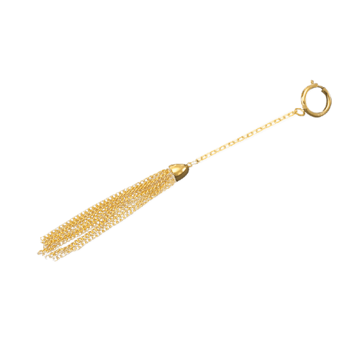 Alviti Creations 8363G tabernacle key ring, 24K gold plate