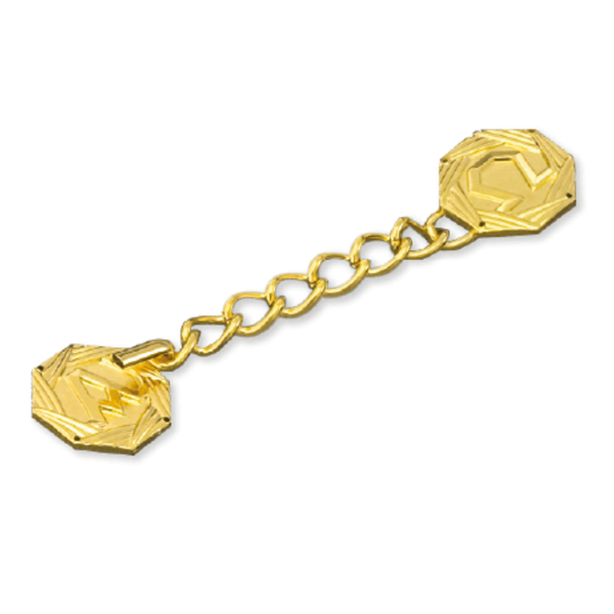 Alviti Creations 8435G cope clasp, 24K gold plate