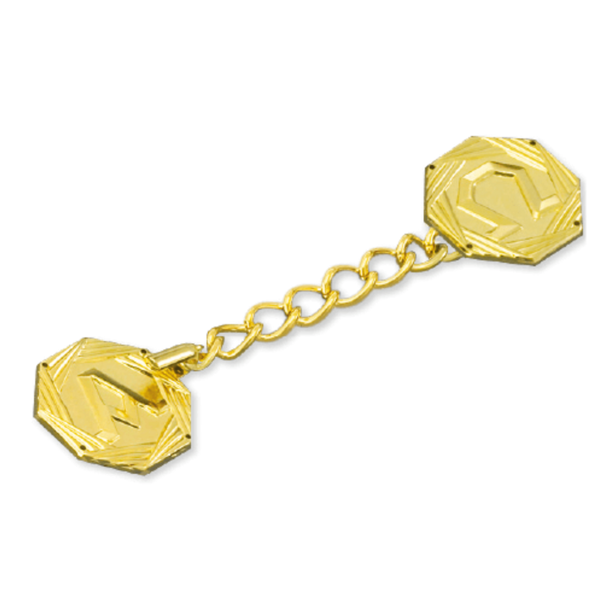 Alviti Creations 8570G cope clasp, 24K gold plate