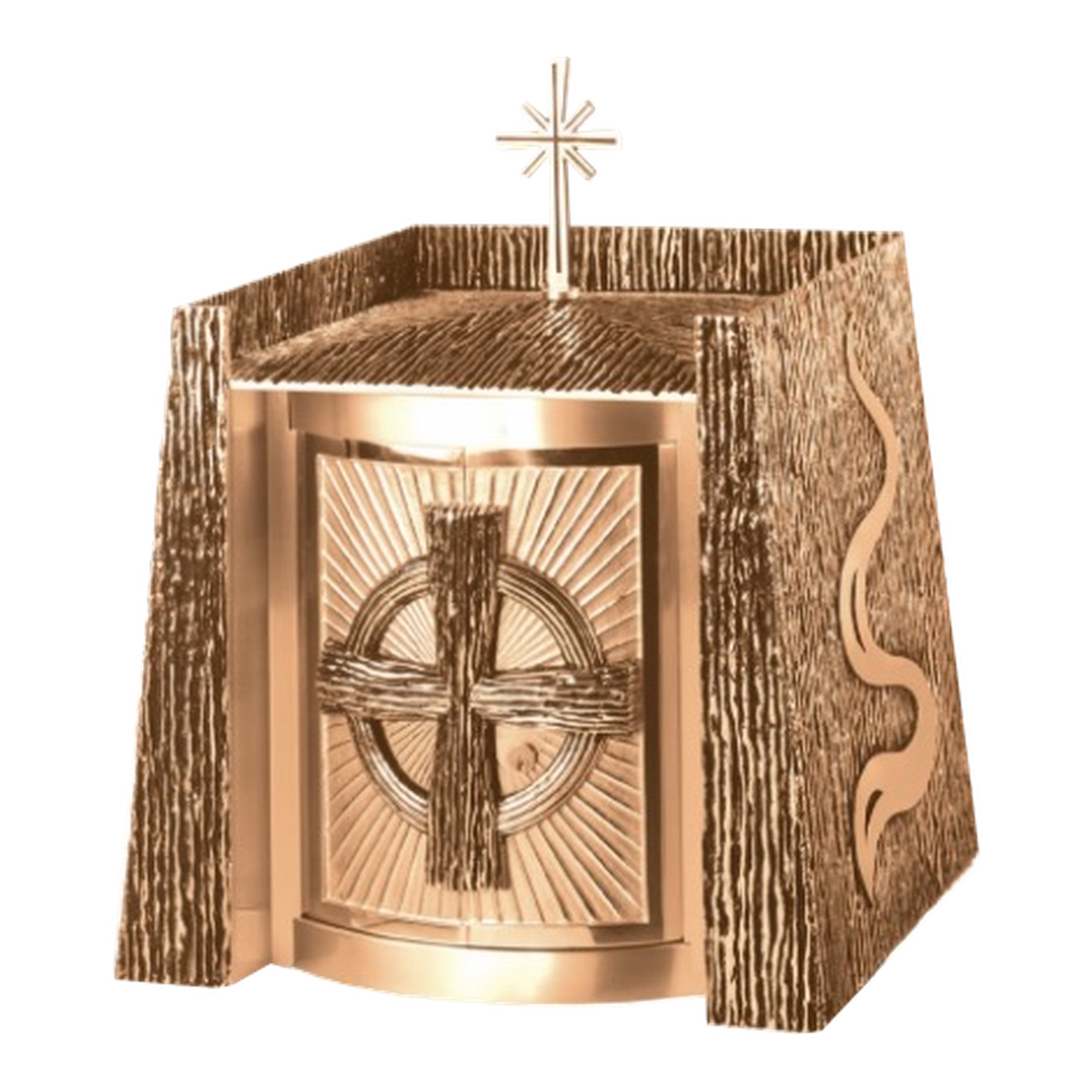 Excelsis 8691 bronze tabernacle in satin finish — exact 2026 catalog photograph.