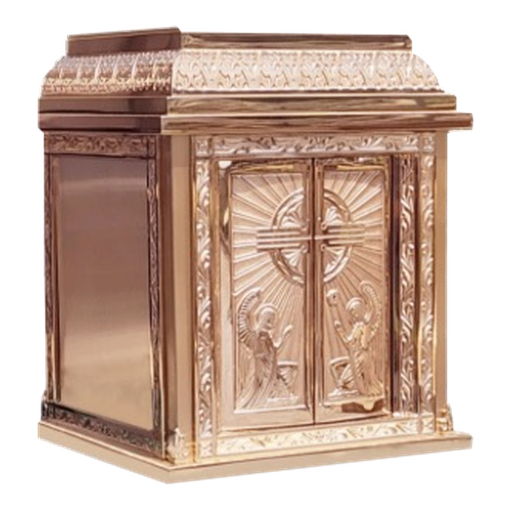 Excelsis 9428 Optional Top bronze tabernacle in combination finish — exact 2026 catalog photo