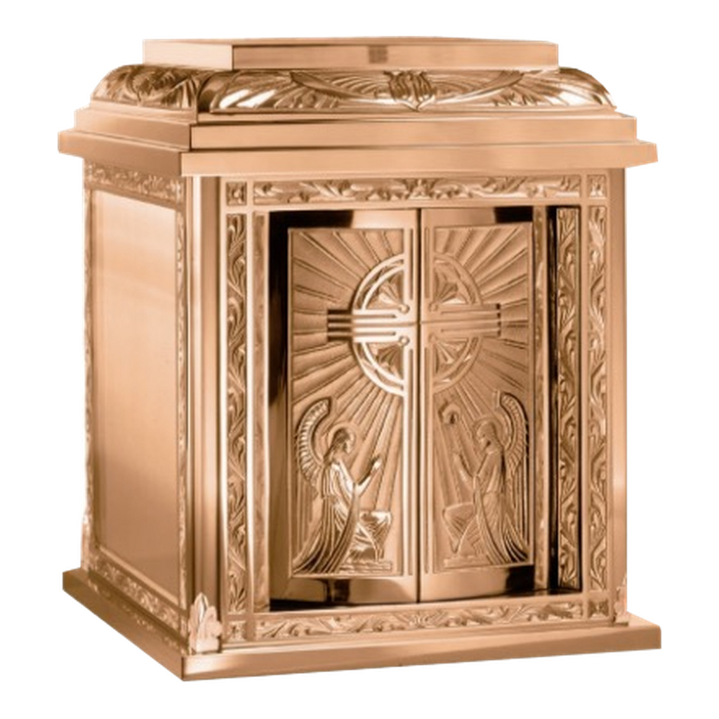 Excelsis 9428 Standard Top bronze tabernacle in combination finish — exact 2026 catalog photo