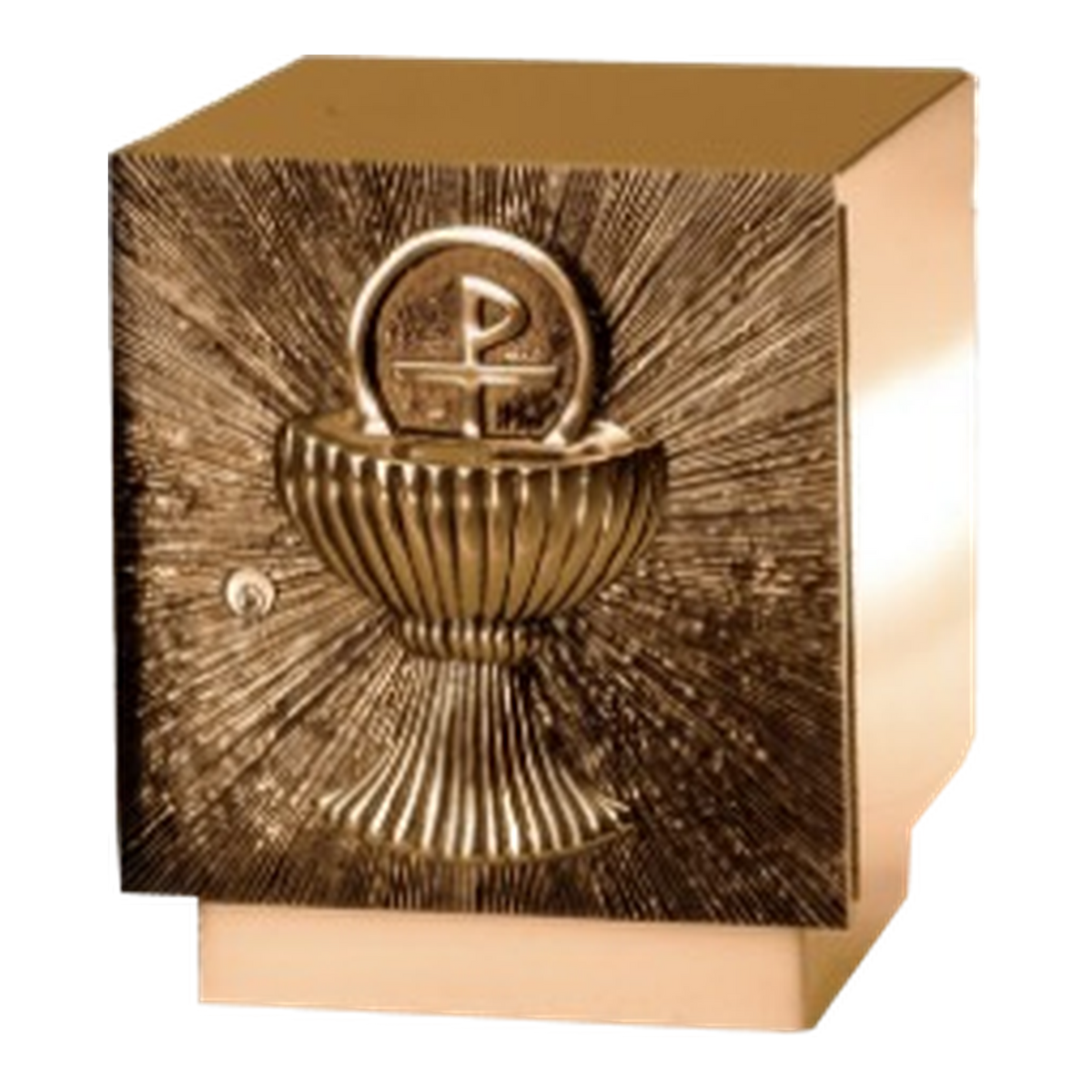 Excelsis 9525 bronze tabernacle in satin finish — exact 2026 catalog photograph.