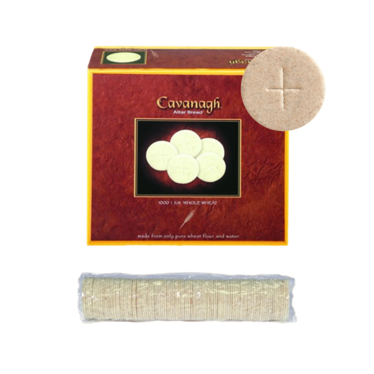 Altar Bread | Whole Wheat Host | 1-3/8" (35mm)