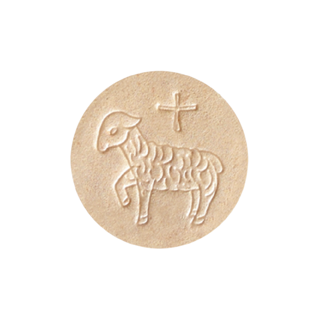 Altar Bread | Whole Wheat Host | Lamb Design | 1-3/8" (35mm)