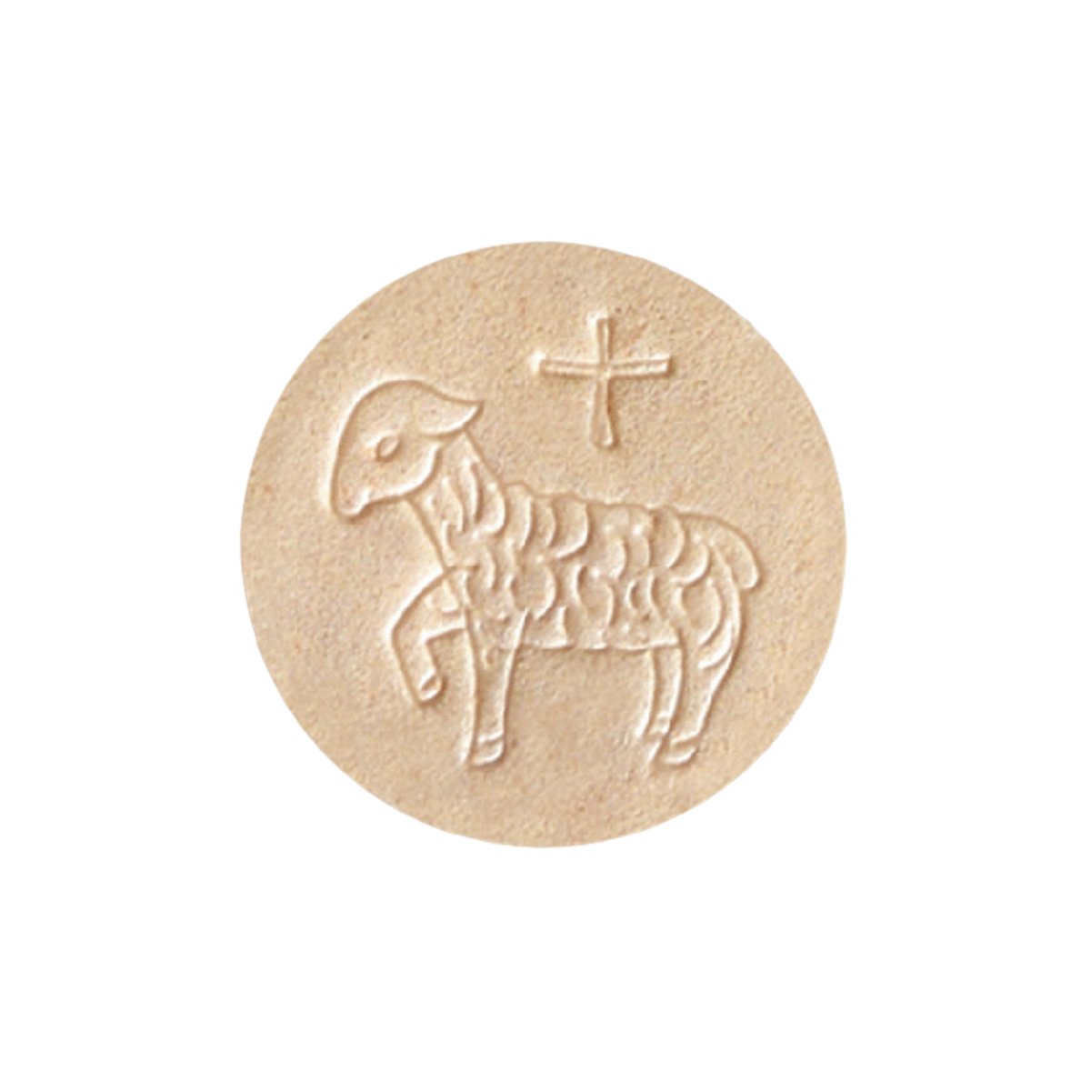 Altar Bread | Whole Wheat Host | Lamb Design | 1-3/8" (35mm)