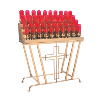 Electric Candle Votive Stand | Tubular Base