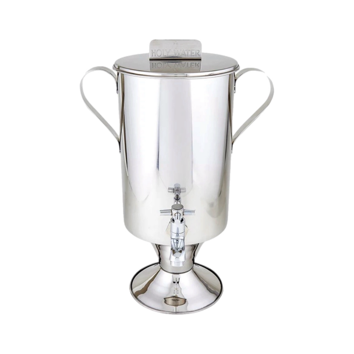 Sudbury Brass 2-Gallon Countertop Holy Water Receptacle