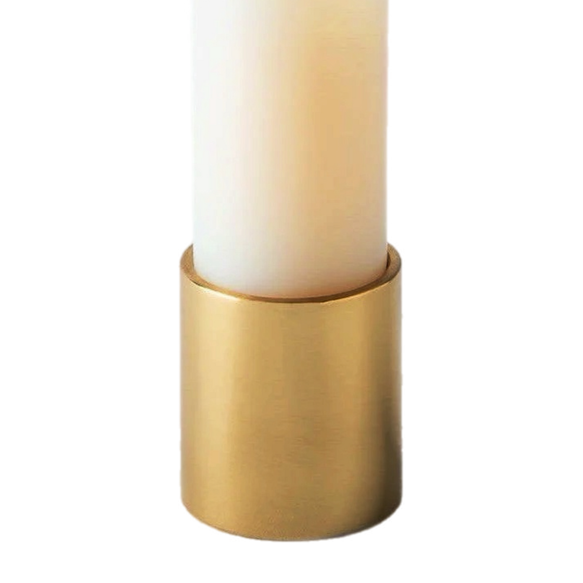 Brass Sockets for Refillable Altar Candles — Lux Mundi — view 1