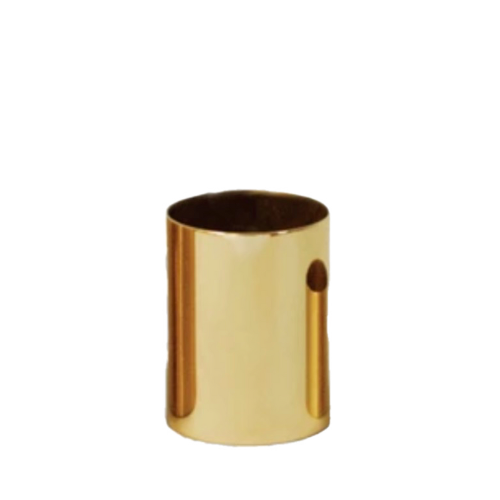 Brass Sockets for Refillable Altar Candles — Lux Mundi — view 3