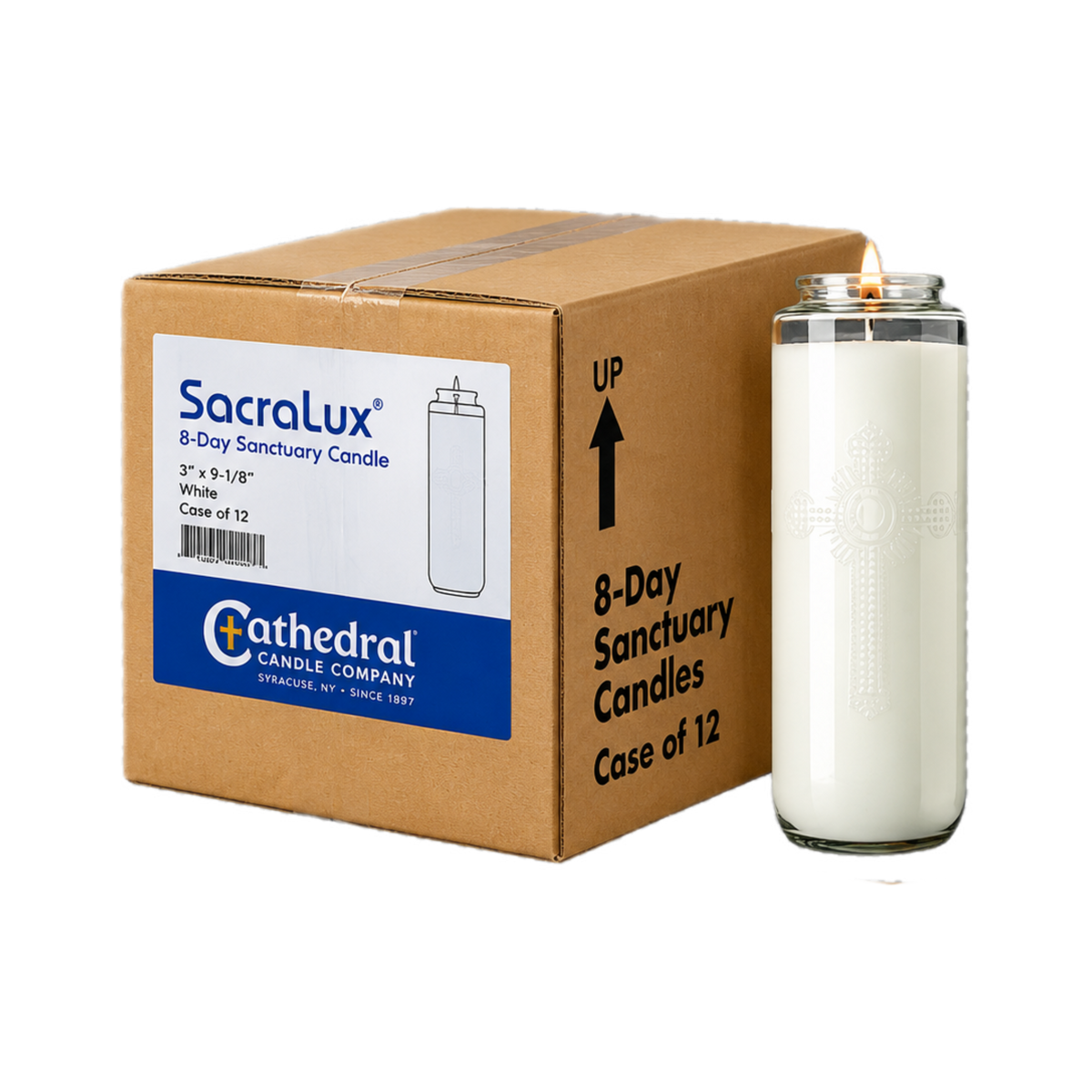 SacraLux® 8-Day Sanctuary Candle