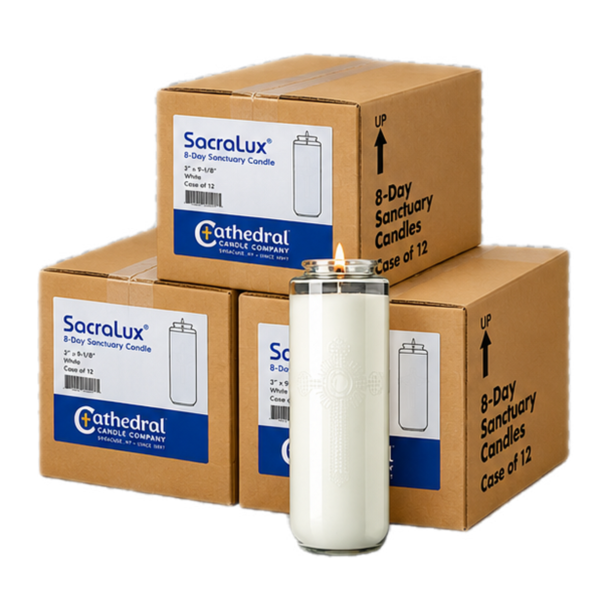 SacraLux® 8-Day Sanctuary Candle