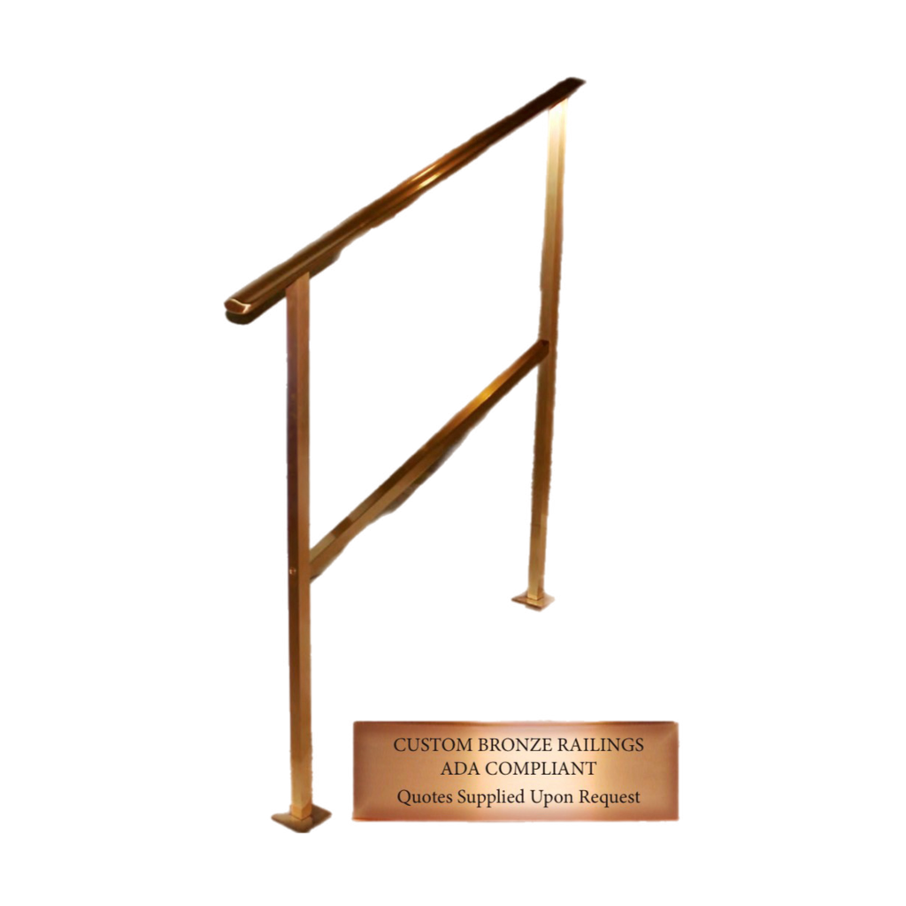 Custom Bronze Railings
