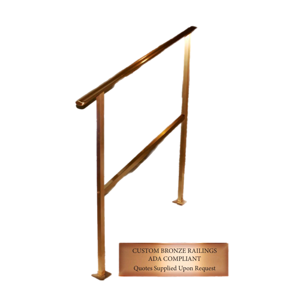Custom Bronze Railings