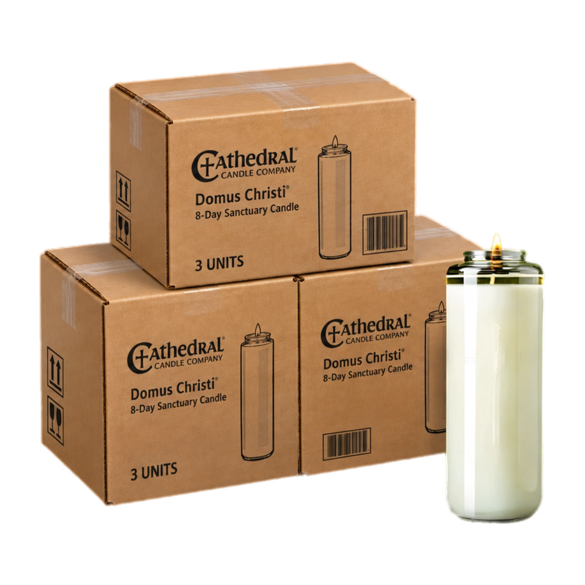 Domus Christi® 8-Day Sanctuary Candle