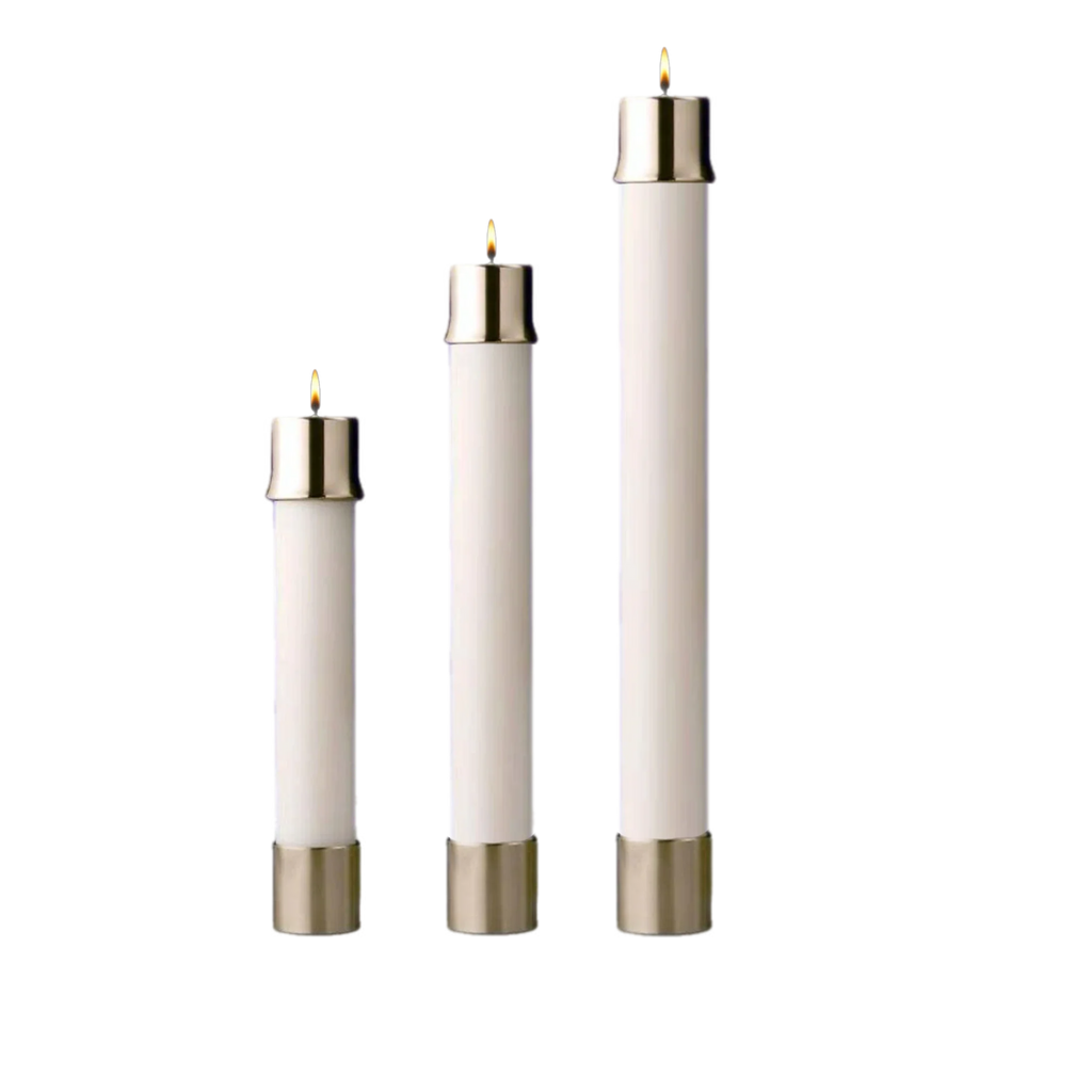 Lux Mundi® Altar Candle Shells | 2"