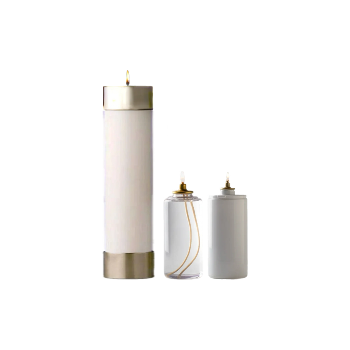 Lux Mundi® Altar Candle Shells | 3.5”