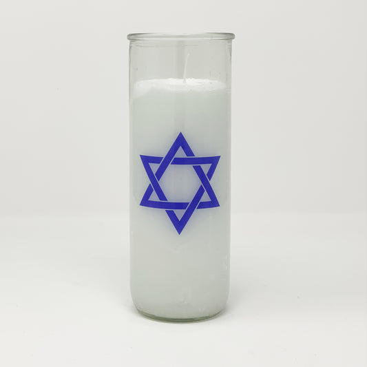 STAR OF DAVID CANDLE