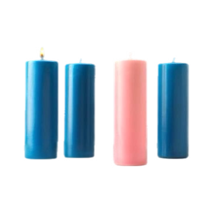 Stearine Pillar Advent Candles