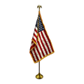 US Flag | Indoor | Oak Pole | Complete Set
