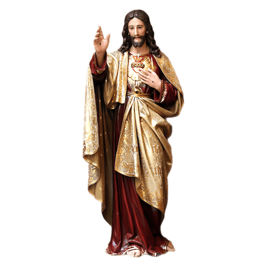 Custom Wood Carvings - Sacred Heart Ferdinand Stuflesser