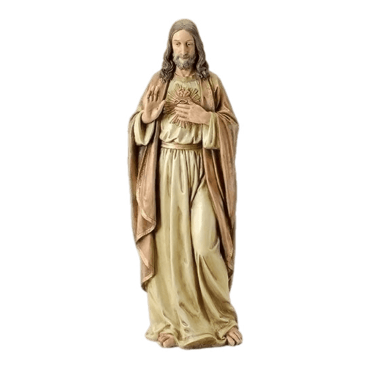 SACRED HEART OF JESUS FIGURE; RENAISSANCE COLLECTION 27019 Roman