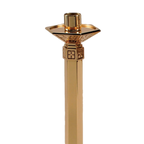 Regal 99C42 bronze altar candlestick – alternate view 2 of 3