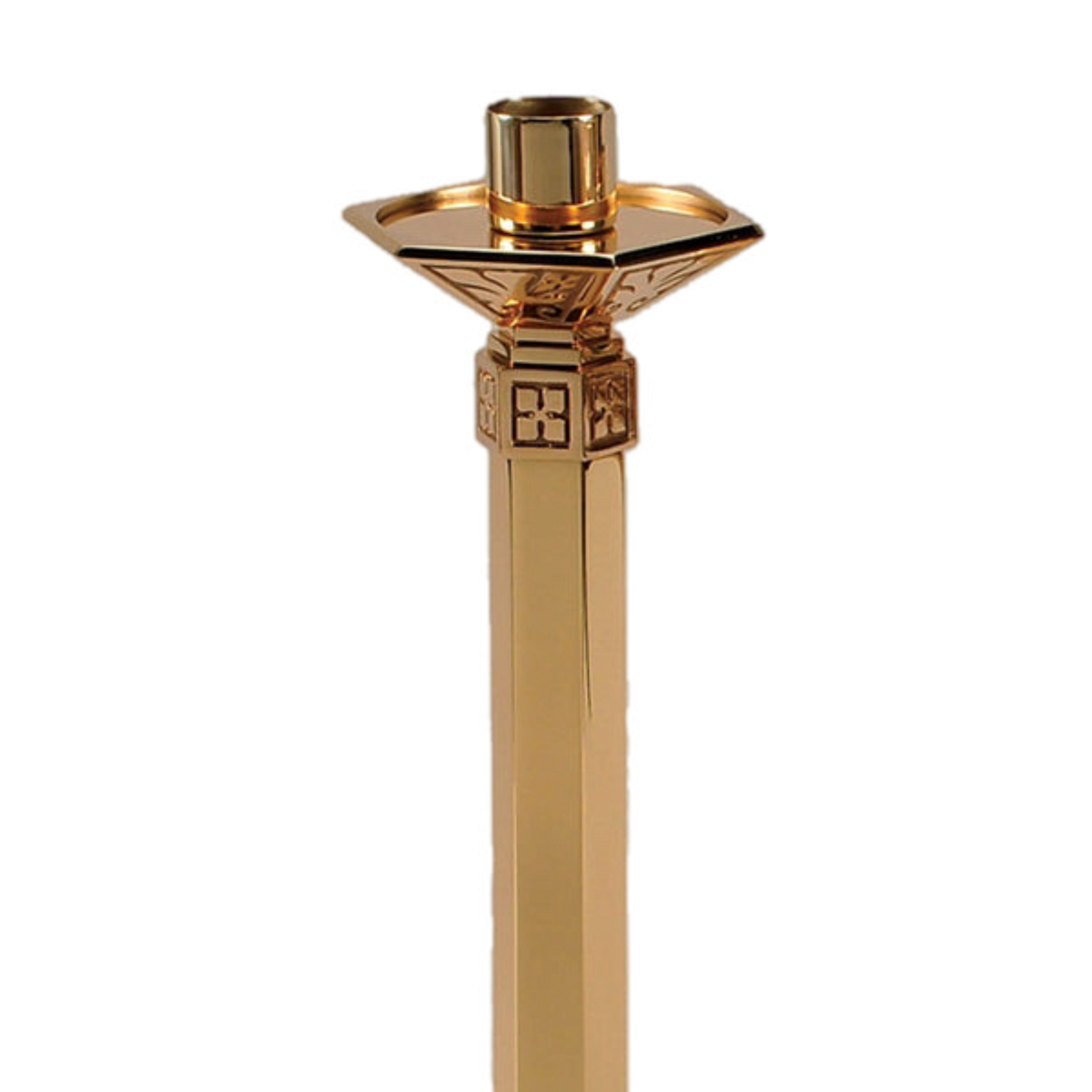 Regal 99C42 bronze altar candlestick – alternate view 2 of 3