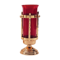 Regal 99ASL40 cast textured bronze table sanctuary lamp, 9940 Series