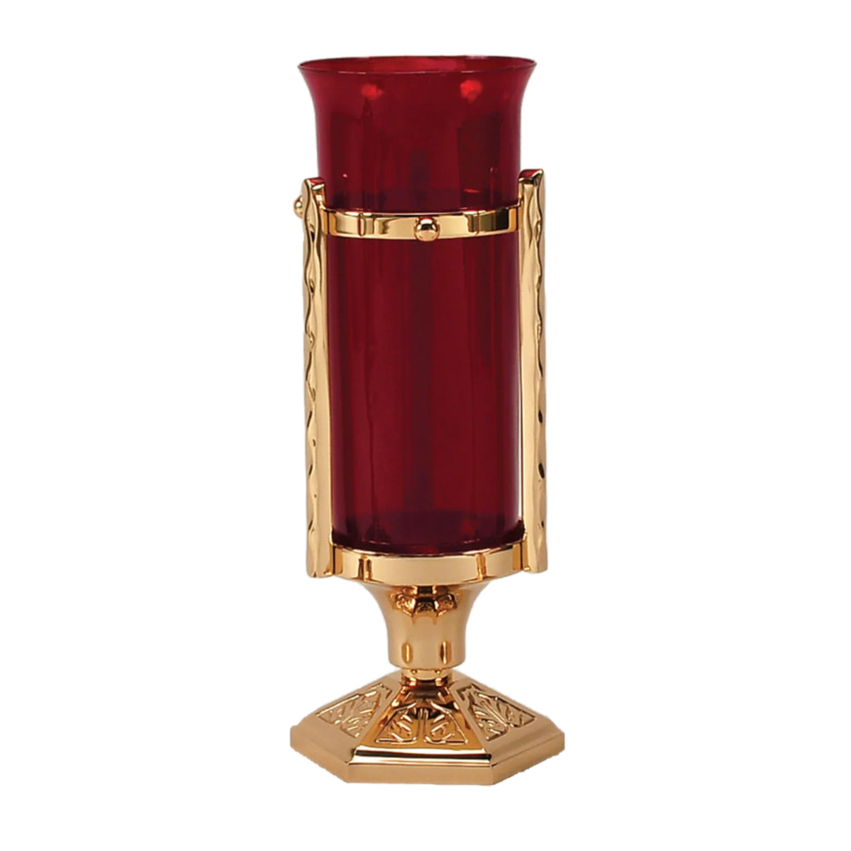 Regal 99ASL42 cast textured bronze table sanctuary lamp, 9942 Series