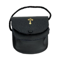 Koley's K3115 leather gusset burse with neck cord
