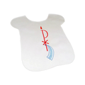 Chi-Rho Embroidered Baptismal Bib