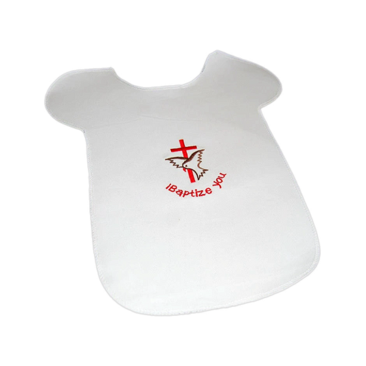 Embroidered Baptismal Bib