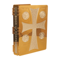 Koley's K677 solid brass Book of the Gospels cover with Four Evangelists, view 1