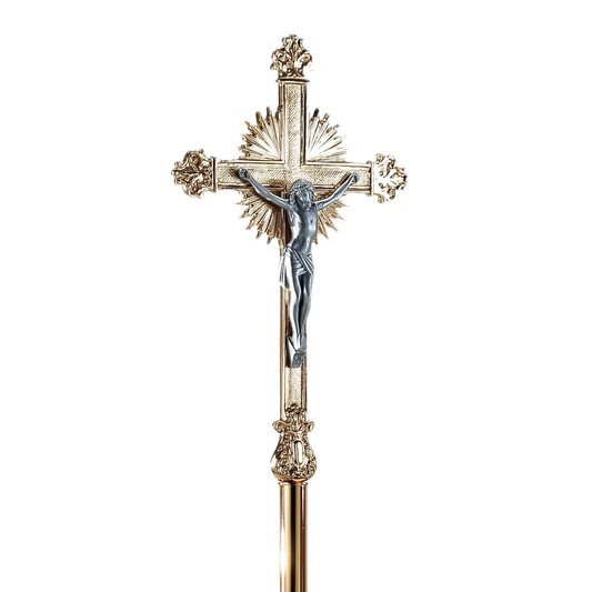 Processional Crucifix & Stand | 21PC80