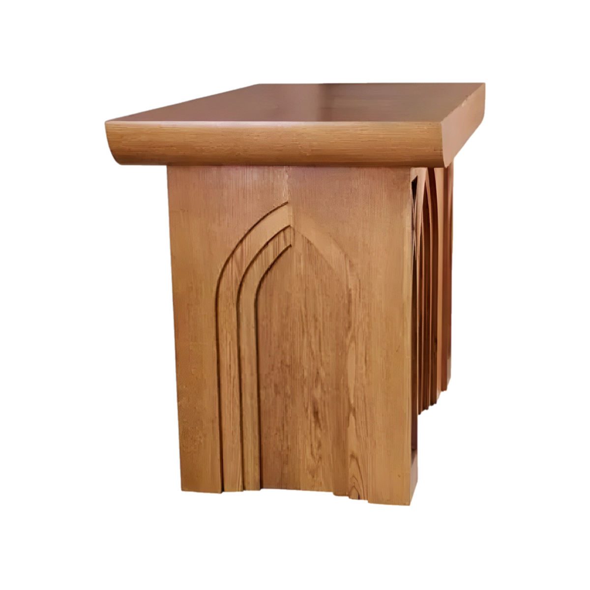 Woerner 635 series wood altar, view 2