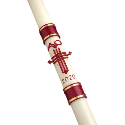 Crux Trinitas | Sculptwax | Paschal Candle