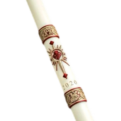 Sacred Heart | Sculptwax | Paschal Candle