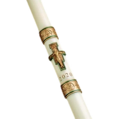 Cross of Saint Francis | Sculptwax | Paschal Candle
