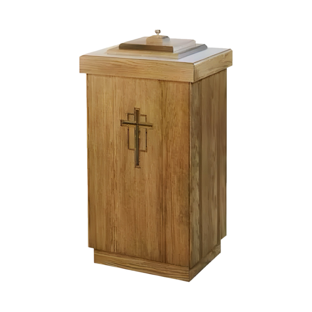 Woerner 565 baptismal font with almond laminate top