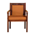 Woerner 5030C sanctuary center chair with upholstered back