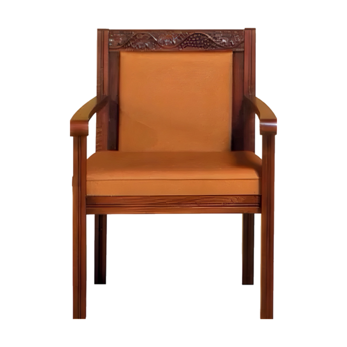 Woerner 5030C sanctuary center chair with upholstered back