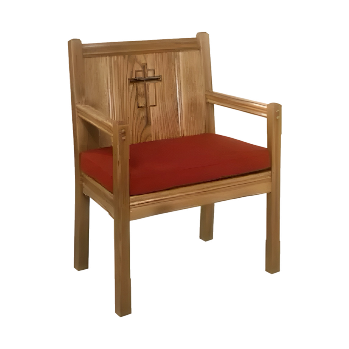 Woerner 65C center chair shown with reversible cushion