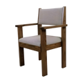Woerner 204 arm chair with curved back