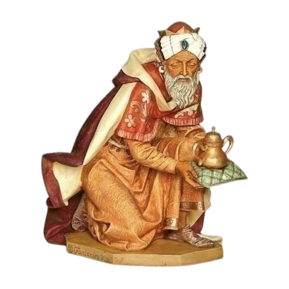 Fontanini 50-inch Kneeling King Gaspar nativity figure