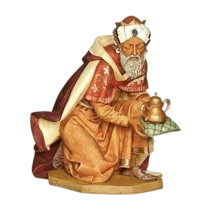 Kneeling King Gaspar | Fontanini 50" Nativity Figure | 52315