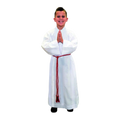 Beau Veste style 557 white front-wrap altar server alb