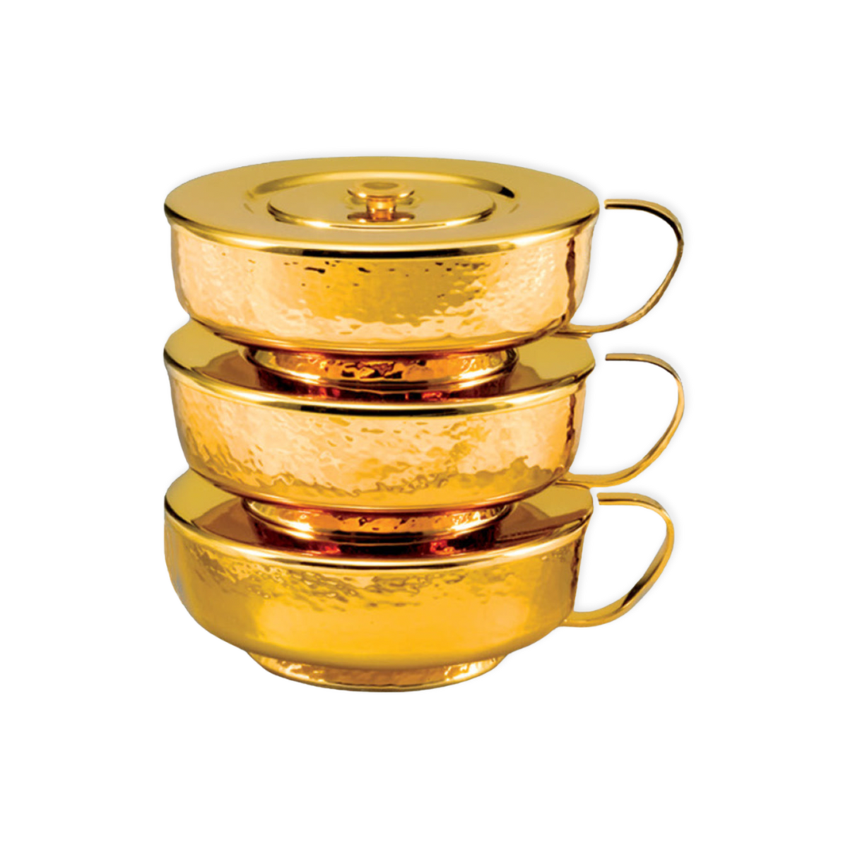 Stacking Ciborium | Round Hammered | 300 Host Capacity | 4210