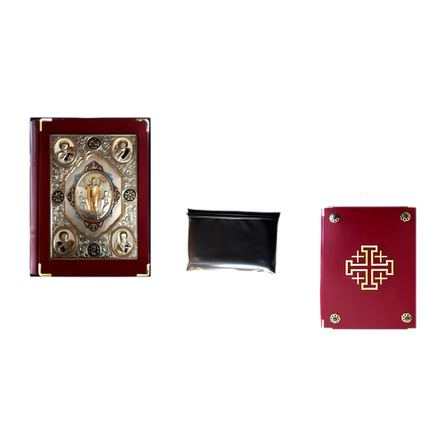 Alviti Creations 10-917 Book of the Gospels cover with Resurrected Christ icon, view 2