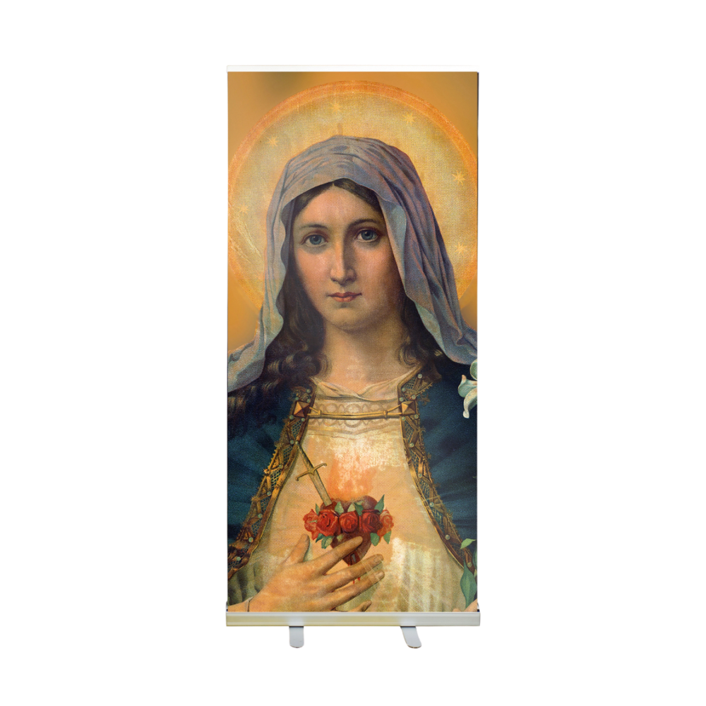 Immaculate Heart | Banner Stand – product image